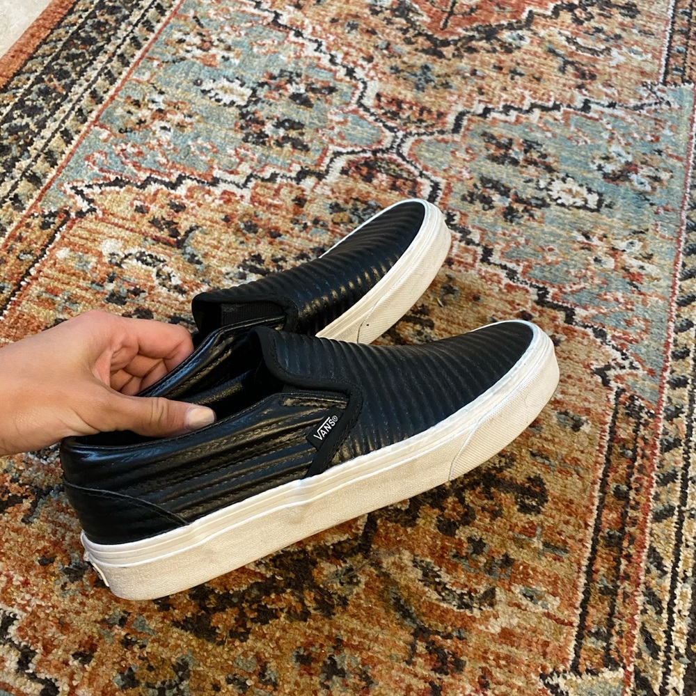 All black vans!